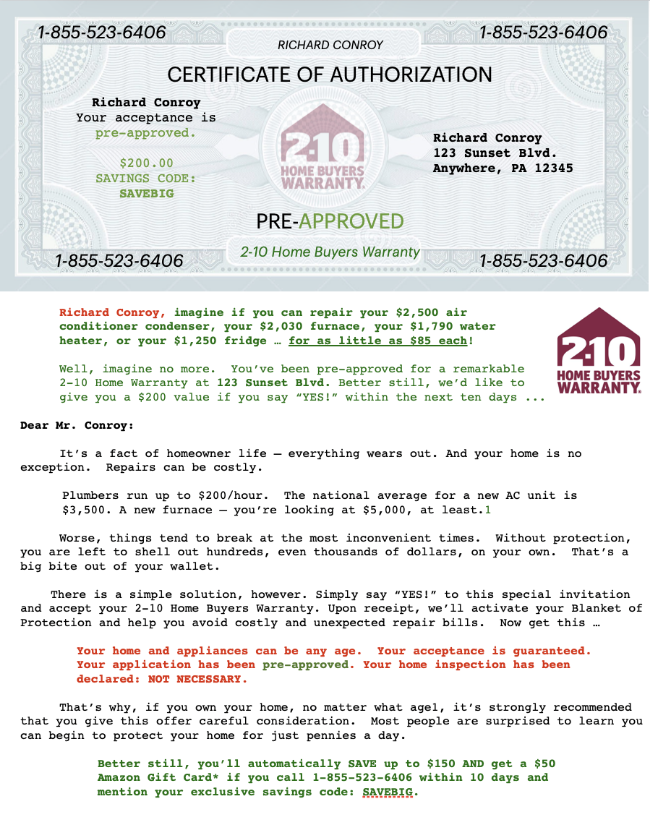 HOME-WARRANTY-DIRECT-MAIL-JCMANHEIMER-COPYWRITER
